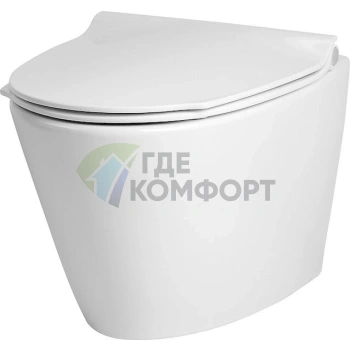 Подвесной унитаз Am.Pm Admire с системой микролифта C101738WH белый