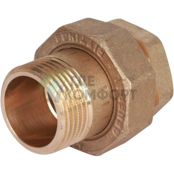 Разъемное соединение американка ВН 1, уплотнение под гайкой o-ring кольцо Stout - фото 1