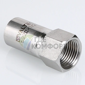 Пресс-вставка с внутренней резьбой 42 мм х 1 1/2 из нержавеющей стали VTi.907.I.004208 VALTEC (ВАЛТЕК) - фото 2