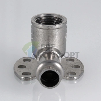 Пресс-водорозетка 22 мм х 01 из нержавеющей стали VTi.954.I.002201 VALTEC (ВАЛТЕК) - фото 3