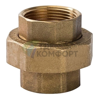 Разъемное соединение STOUT с внутренней резьбой американка ВB 1 1/4 латунное - фото 1