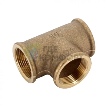 Тройник ВР 1 1/4, бронза Viega - фото 1