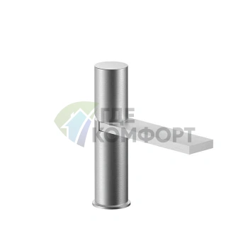 Смеситель для раковины Fantini Milano с нажимным донным клапаном, матовая натуральная сталь (31 93 3004F) - фото 1