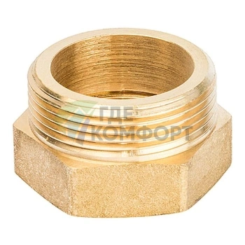 Разъемное соединение 1 1/4 американка ВН, уплотнение под гайкой по плоскости Stout - фото 4