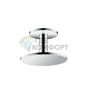 Верхний душ AX ShowerSolution 250 мм, потолочный монтаж, хром (35286000) - фото 1