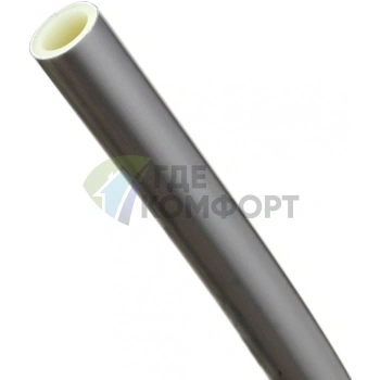 Труба универсальная ELSEN Stabil Triplex PE-Xc/Al/PE-RT II 20x2,9 100м для систем водоснабжения и отопления серебро (Элсен) - фото 1