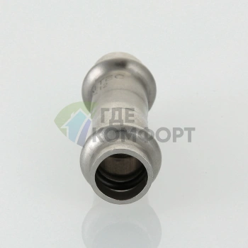 Пресс-муфта 28 мм х 15 из нержавеющей стали VTi.903.I.002815 VALTEC (ВАЛТЕК) - фото 3