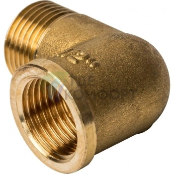 Угольник STOUT наружная/внутренняя резьба латунный НВ 1/2 - фото 3