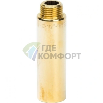 Удлинитель STOUT латунный 1/2 x 80 - фото 2