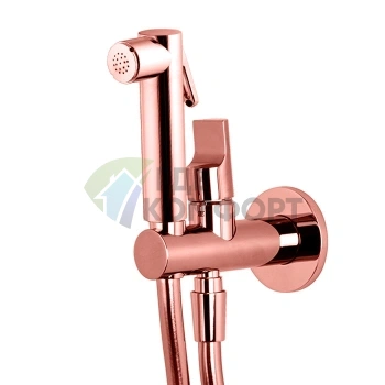Встраиваемая душевая система FIMA Carlo Frattini Collettivita с ручным душем и смесителем, цвет «Античная медь» (F2320/1NRA) - фото 1
