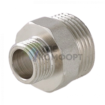 Ниппель переходной с наружной резьбой 1x3/4 Valtec - фото 2