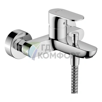 Смеситель для ванны Hansgrohe Rebris S настенный, хром (72440000) - фото 1