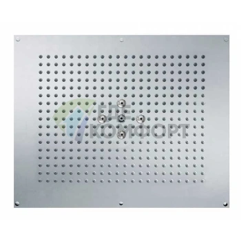 Верхний душ BOSSINI Dream 570x470 мм с режимами дождь и распыление, сатинированная нержавеющая сталь (H38657.075) - фото 1