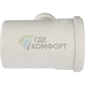 Тройник канализационный Raupiano Plus 110/50х87° REHAU (РЕХАУ - 11213241001) - фото 4