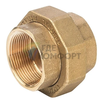 Разъемное соединение STOUT с внутренней резьбой американка ВB 1 1/2 латунное - фото 3