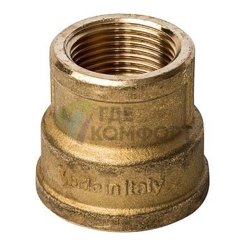 Муфта STOUT ВВ 1 x 3/4 латунная - фото 1