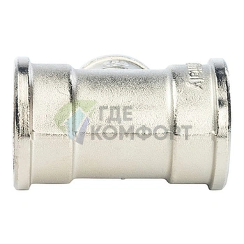 Stout Тройник ВВ переходной никелированный 1X3/4X1 - фото 3