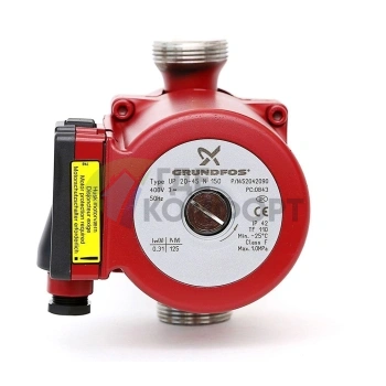 Циркуляционный насос Grundfos UP 20-45 N 150 1x230 50Hz 9H - фото 4