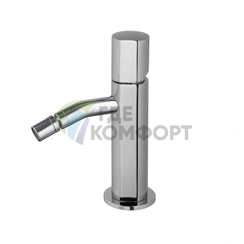 Смеситель для биде FIMA Carlo Frattini без ручки с донным клапаном click-clack хром (F3182CR) - фото 1