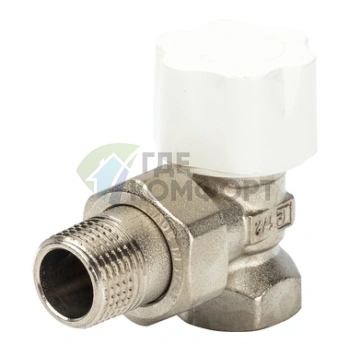 Вентиль термостатический угловой Luxor 1/2 12022100 (Люксор)