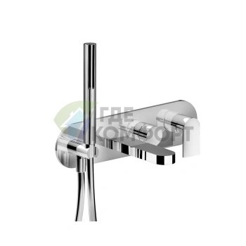 Смеситель для ванны Fantini Mare со встроенным ручным душем (51 02 V020B) - фото 1