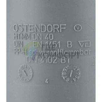 Муфта канализационная HTU 40 Ostendorf - фото 3