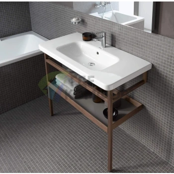 Раковина Duravit DuraStyle 1200x480 мм для мебели без перелива, белая (2320120041) - фото 2