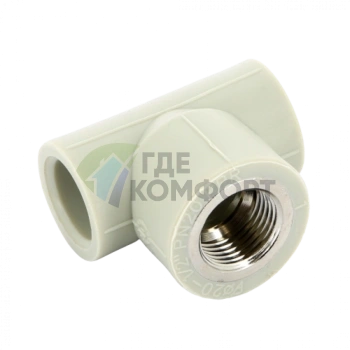 Тройник PPR с внутренней резьбой 20x1/2 FV-Plast - фото 2