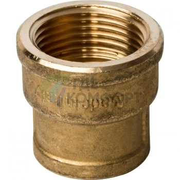Муфта STOUT ВВ 1 x 3/4 латунная - фото 3