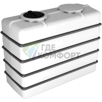 Емкость Экопром К 3000 литров в обрешетке для топлива