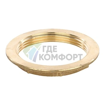 Контргайка STOUT с упором 2 латунная - фото 2