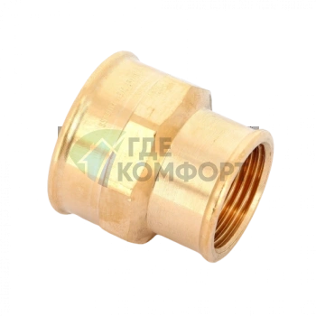 Муфта переxодная ВВ 1 1/4x1 бронза Viega - фото 1