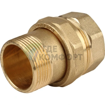 Разъемное соединение американка прямое 1 1/4, латунное Itap - фото 2