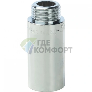Удлинитель STOUT латунный 1/2 x 60 хромированный - фото 2