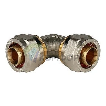 Stout Угольник 90° 26x26 для металлопластиковых труб винтовой - фото 1