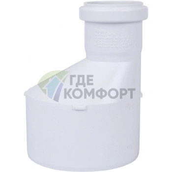 Переходник канализационный Raupiano Plus 110/50 REHAU (РЕХАУ - 11213941001) - фото 2