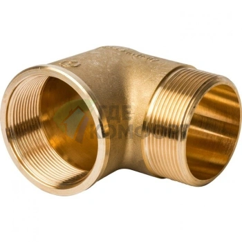 Угольник STOUT наружная/внутренняя резьба латунный НВ 2 - фото 2