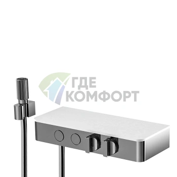 Термостатический смеситель для душа FIMA|Carlo Frattini SWITCH с душем-комплектом (F5940/1CR) - фото 1