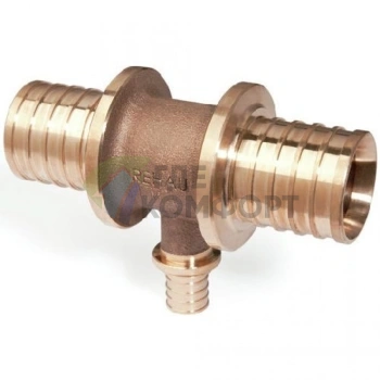 Тройник с уменьшенным боковым проходом 50-25-50 RX+ REHAU (РЕХАУ - 14562831001)