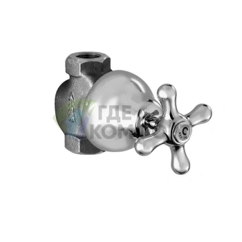 Смеситель встраиваемый Stella Roma 0/154 без излива, хром (RM 01100 CR00) - фото 1