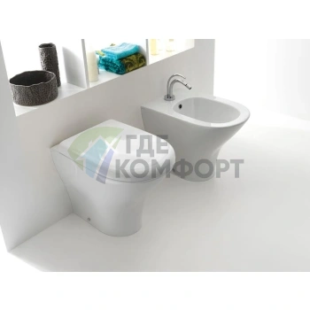 Унитаз приставной Kerasan Aquatech 371601 - фото 2