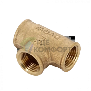Тройник ВР 1/2 бронза Viega - фото 4