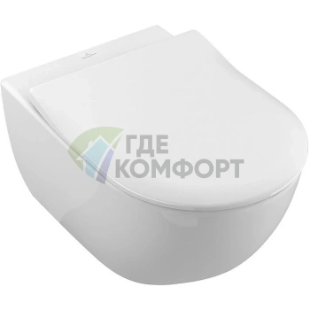 Подвесной унитаз Villeroy & Boch Subway 2.0 5614R201 Alpin