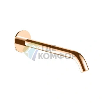 Смеситель для раковины FANTINI NOSTROMO, настенный излив 200 мм, цвет Matt Copper PVD (50 P9 8430) - фото 1