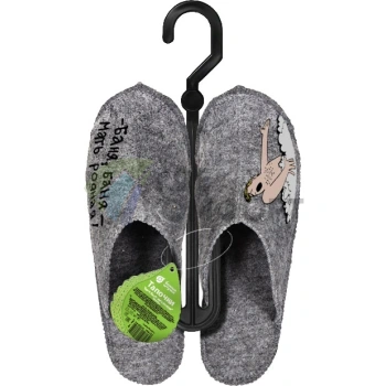 Тапочки для бани и сауны Банные штучки 41223 Баня-баня-мать родная мужские