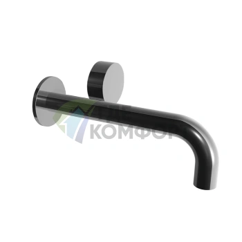 Настенный встраиваемый смеситель для раковины Fantini AF/21 с изливом 212 мм, хром (27 02 A713B) - фото 1