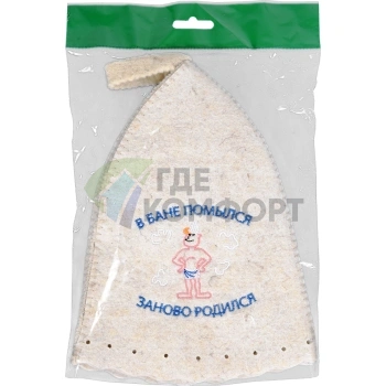 Шапка Hot Pot 41164 В бане помылся-заново родился - фото 2