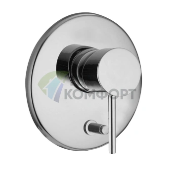 Смеситель для душа Carlo Frattini Spillo Up встроенный на 2 источника, хром (F3039X2CR) - фото 1