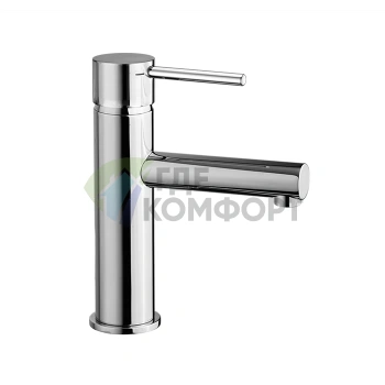 Смеситель для раковины CISAL Nuova City однорычажный, без донного клапана, хром (CV00050021) - фото 1