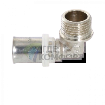 Угольник пресс с наружной резьбой 26х3/4 Valtec - фото 4